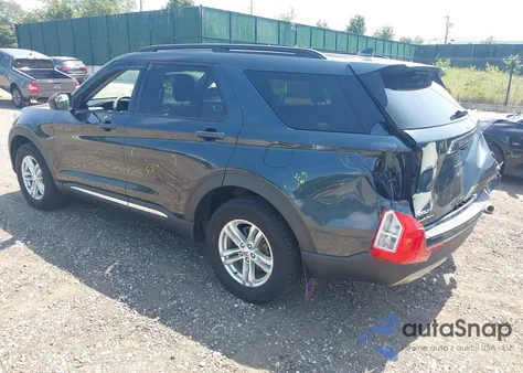 2022 Ford Explorer Xlt z USA, uszkodzony, nr VIN 1FMSK8DH0NGC37101